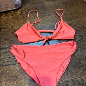 Skatie Pink Bikini Set Swimwear